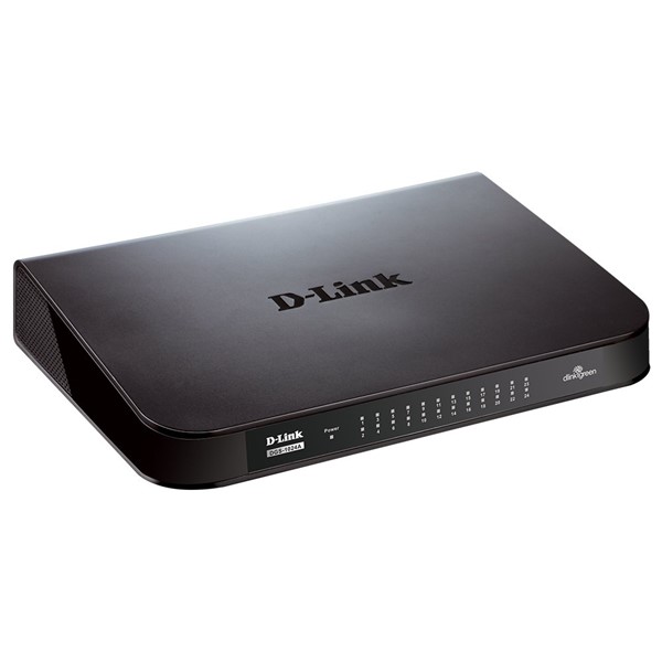 Picture of D Link 24-Port 10/100 Mbps Unmanaged Desktop SwitchDES-1024A